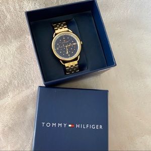 Tommy Hilfiger Lucy Gold Star Watch